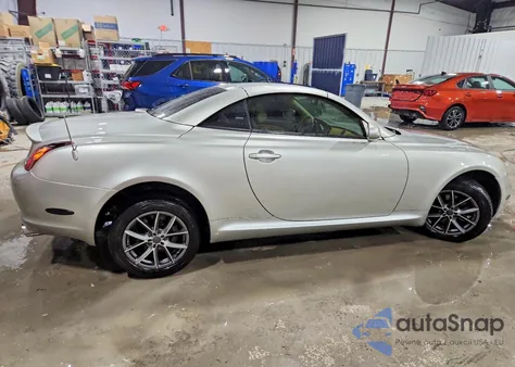 2005 Lexus Sc 430 z USA, uszkodzony, nr VIN JTHFN48YX50067675